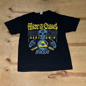 Alice in Chains & Breaking Benjamin Tour T-shirt Size Medium
